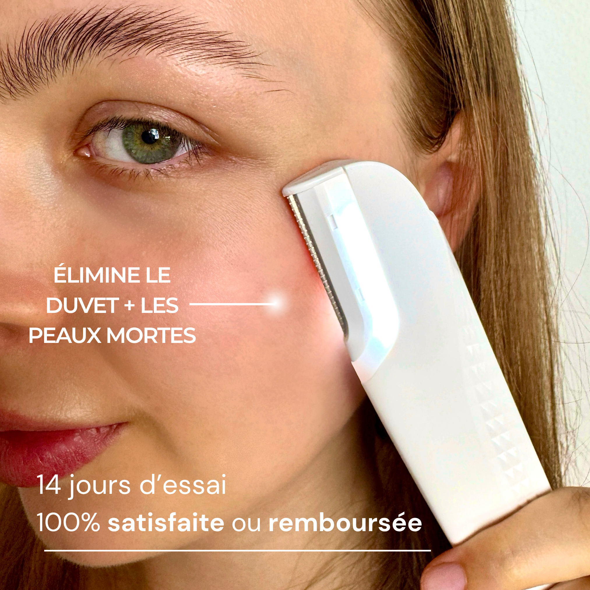 Dermaplaning sonic Dermason Pro satisfait ou remboursé